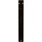 Ekena Millwork Bradford Wrought Iron Bracket, (Single center brace), Antiqued Brass 1 1/2"W x 7 1/2"D x 10"H BKTM01X07X10SBRABS - alternate 4